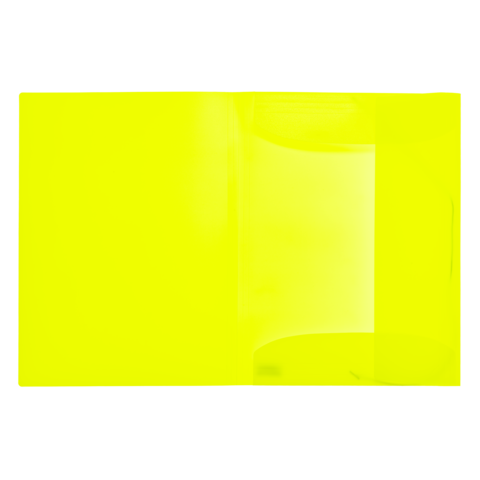 Ein leuchtend gelbes, transparentes Blatt, das auf einer einheitlichen, dunklen Oberfläche liegt.