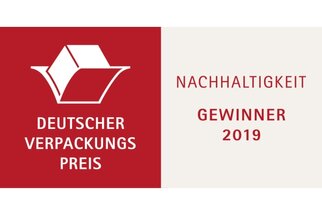 HERMA InNo-Liner: Auszeichnung Deutscher Verpackungspreis im Bereich Nachhaltigkeit für HERMA InNo-Liner System, deutsch