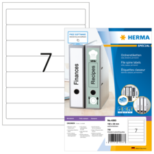 HERMA SPECIAL A4 Ordneretiketten