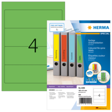 HERMA SPECIAL A4 Ordneretiketten