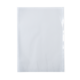 Transparente, leere Kunststoffhülle für Dokumente, ohne Inhalt oder Beschriftung. Ideal zum Schutz von Unterlagen.