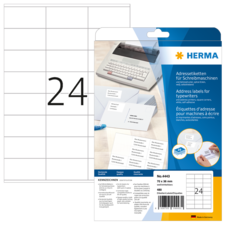 HERMA Adressetiketten für Schreibmaschinen
