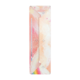 Ein längliches, farbenfrohes Verpackungsdesign mit sanften Pastellfarben und einem Regenbogenmuster an der Unterseite.