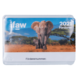 Mitgliedskarte für den IFAW 2021, zeigt einen Elefanten mit einem Kalb in einer savannenartigen Landschaft.