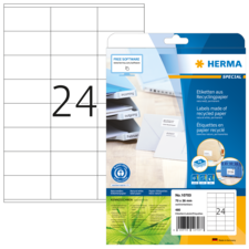 HERMA SPECIAL A4 Recyclingetiketten