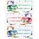 Bunte Aufkleber mit grafischen Darstellungen von Turnschuhen und Platz für Beschriftungen. Drei Designs in verschiedenen Farben.