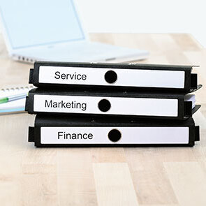 Bedruckte Hängeordneretiketten 