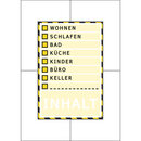 Umzug privat schwarz-gelb