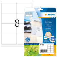 HERMA SPECIAL A4 Recyclingetiketten