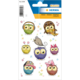 Bunte Eulen-Sticker in verschiedenen Designs, darunter Eulen mit Kopfhörern, einer Fliegerbrille und einer Schleife.