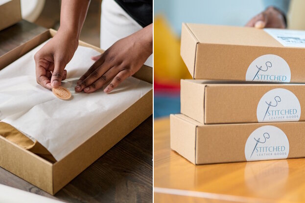 Etsy-Verpackungen mit Etiketten zum einzigartigen Unboxing-Erlebnis machen: Danke-Etiketten, Verschlussetiketten, Versandetiketten
